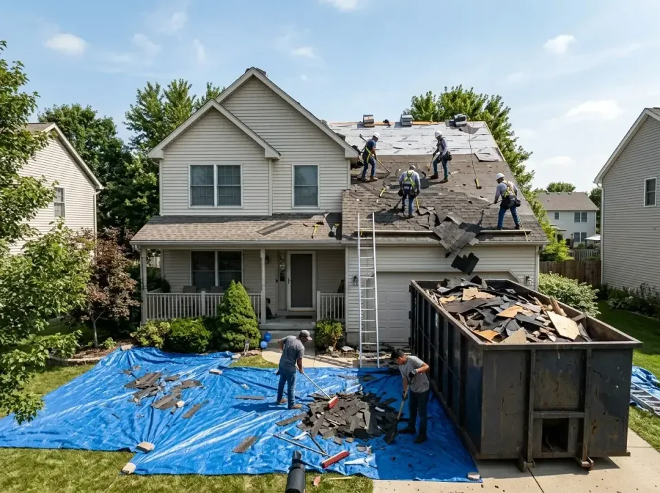 roof-replacement-debris-remova-004 — frequently asked questions, Cheapest Dumpster Rentals in Plymouth, IN